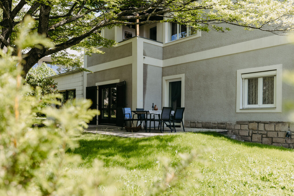 Außenbereich Villa Moser